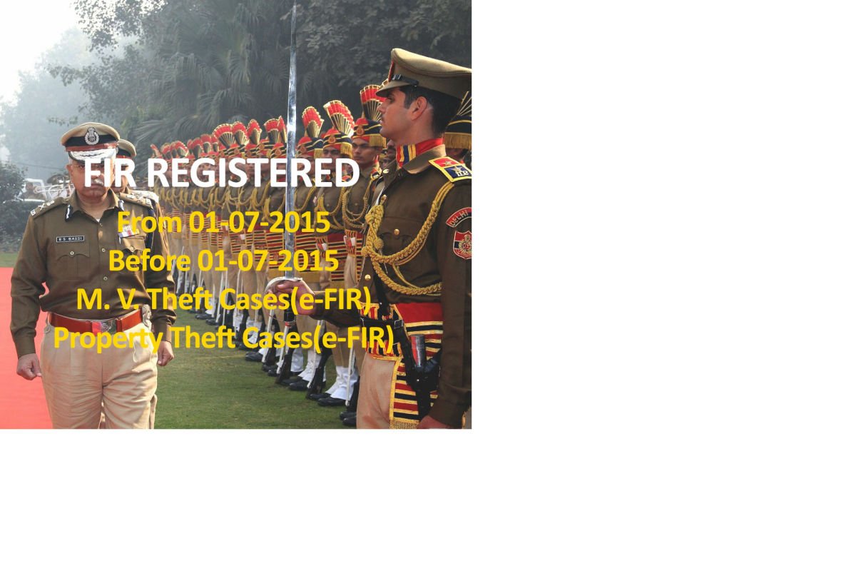 DELHI POLICE FIR